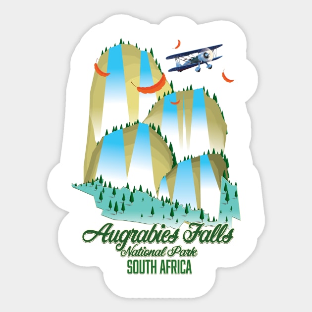 Augrabies Falls National Park South Africa Sticker by nickemporium1